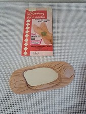 Vintage Boot-eez Foot Socks Size 10. No Bottom Seams Smooth Fit Cotton.
