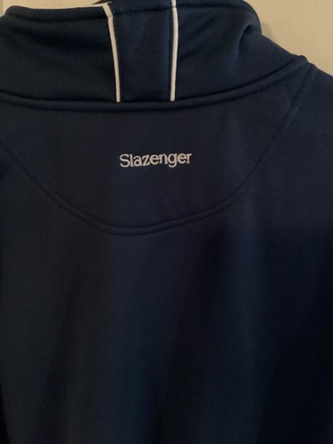 SLAZENGER NAVY/WHITE MENS FLEECE LINED JACKET. XL.(5.11.1) - Picture 2 of 5