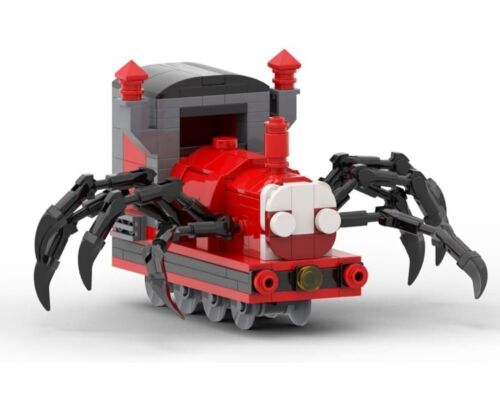 Horror Game Spider-Train Monster Building Blocks Charles Train - Afbeelding 1 van 5