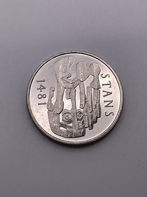 1981 Switzerland 5 Francs 500th Anniversary Stans Convention Of