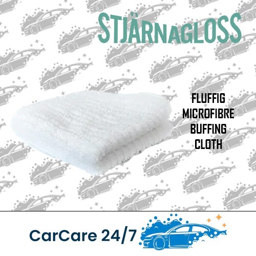 STJARNAGLOSS FLUFFIG MICROFIBRE BUFFING CLOTH