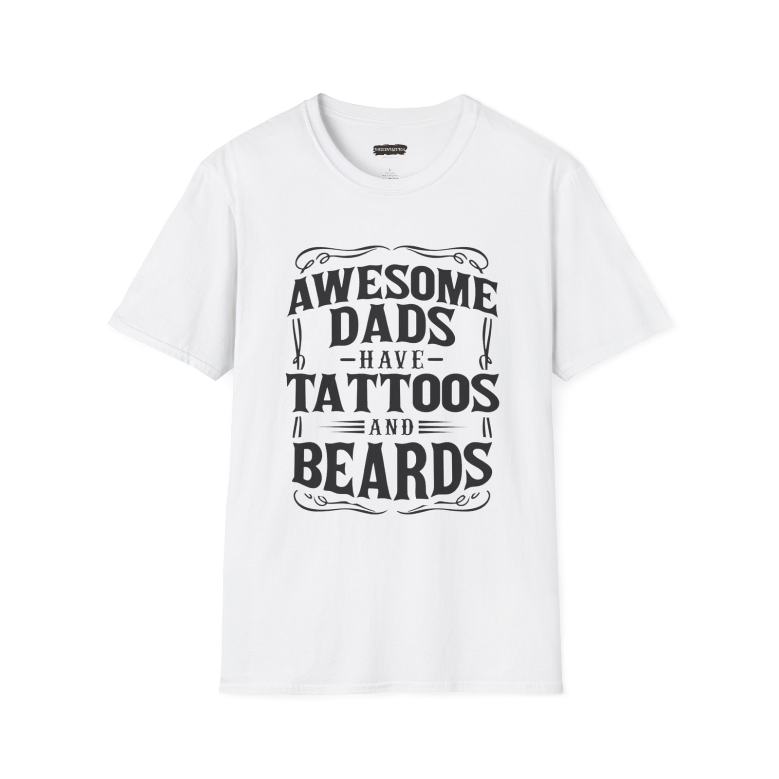 Awesome Dad T-Shirt, Funny Gift for Fathers, Father's Day Apparel