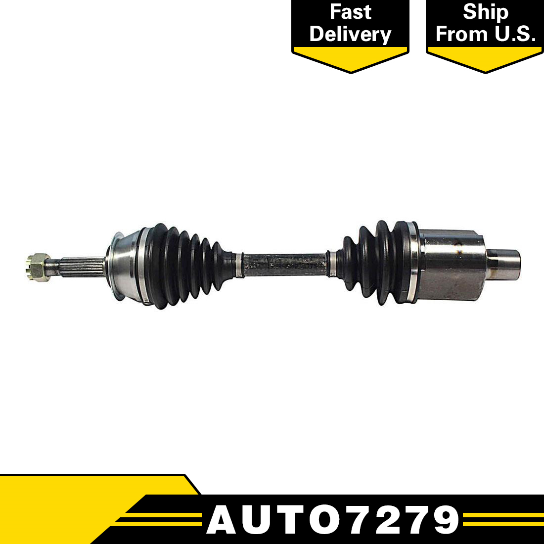 東本昌平　RIDEX CAROLAWAY HALMAN Front Driver Side CV Axle CV Joint Shaft For Pontiac LeMans 1993