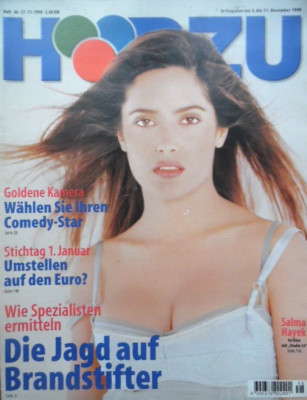 HÖRZU 48 - 1998 TV: 5.-11.12. Salma Hayek Sharon Stone André Rieu Goldene Kamera