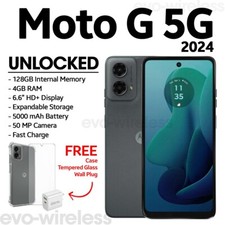 Motorola Moto G 5G 2024 - 128GB - Unlocked - Android 15