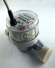 Volumenmessteil Impulsausgang Optokoppler  Qn 2,5m³/h  10/100 Imp./L  1"AG 130mm