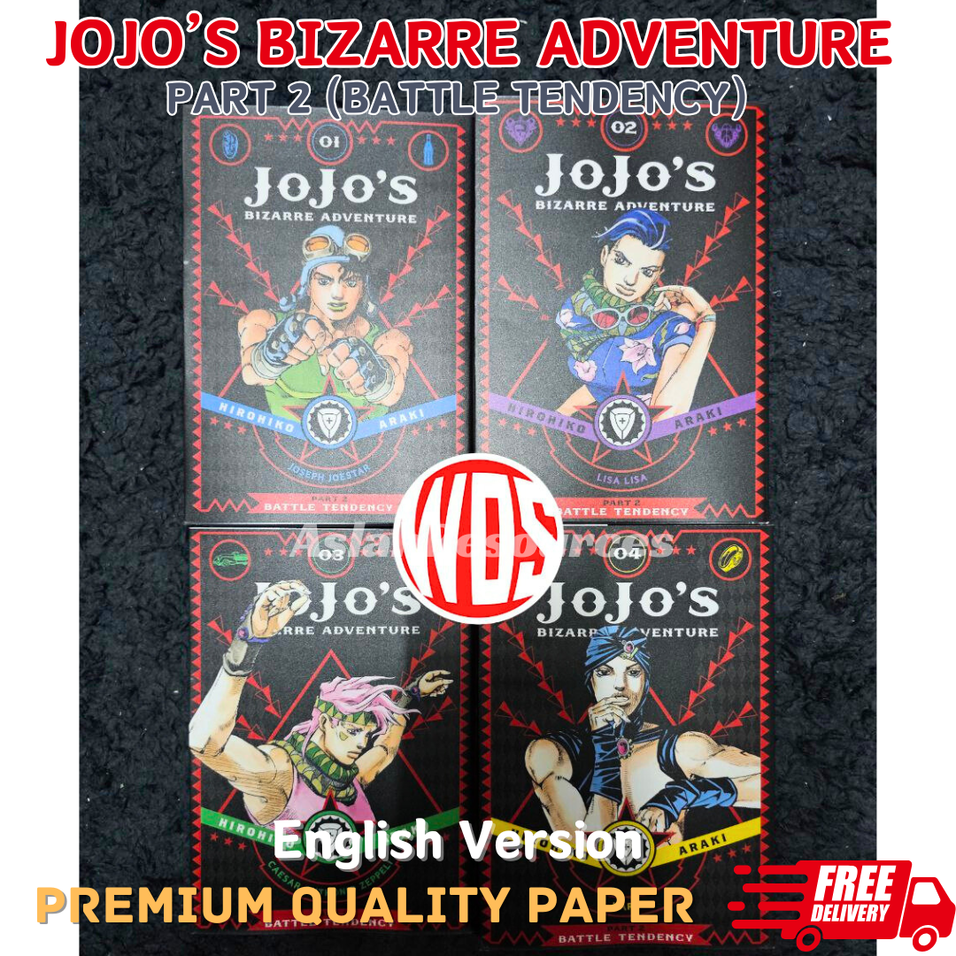 Manga Comic Jojo's Bizarre Adventure Part Battle Tendency