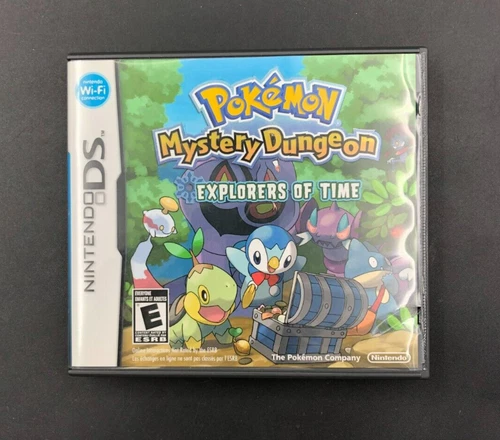 Pokemon Mystery Dungeon: Explorers of Time (Nintendo DS) w/ Manual + Inserts