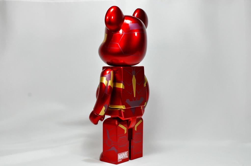 Bearbrick 400% Iron Man 2021 Happy Kuji SP Japan Medicom Toy