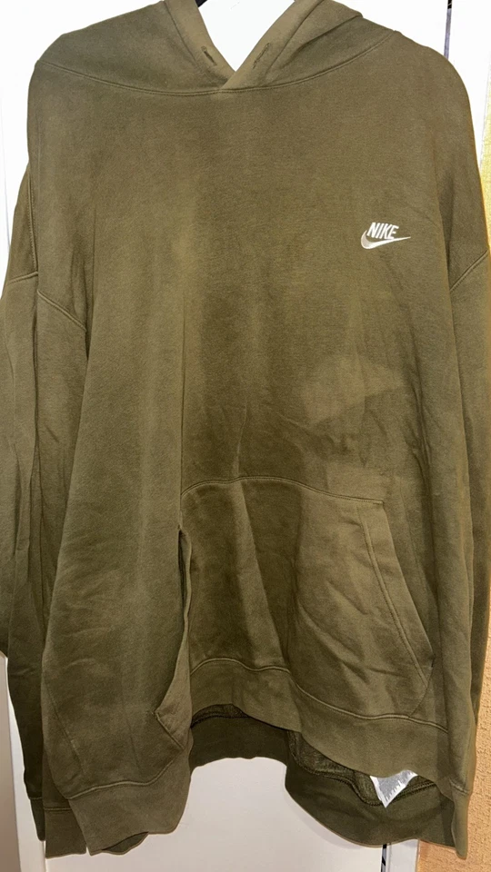 Pull À Capuche Vert Nike - Photo 1/2