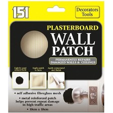 Wall Repair Patch Kit, Self-Adhesive Plasterboard Mesh / Drywall & Ceiling Holes