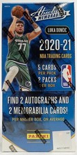 2020/21 Panini Absolute Basketball Hobby Box English Factory Sealed