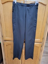 Ladies Black Slim Leg Scrub Pants By WINK sz Small. See Measurements
