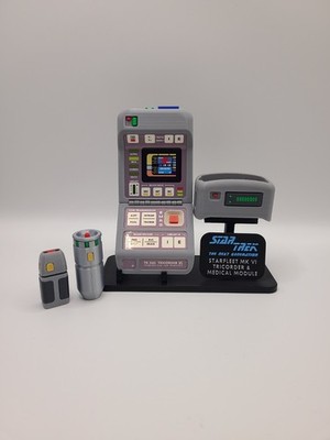 Star Trek The Next Generation TR60 Tricorder With Holster & Stand 3D Printed 