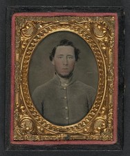 Unidentified Soldier,Confederate Shell Jacket,American Civil War,1861-1865 2