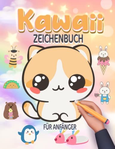 Kawaii Zeichenbuch AnfäNger Manga Zeichnen Lernen Skizzenbuch AnfäNgerfreundlich-image