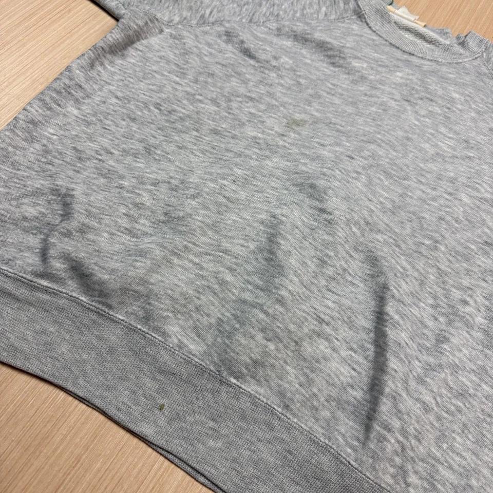 复古 80 年代 Tri Blend 短袖插肩卫衣 St Johns Bay XL 工作 — 第 4/4 张图片