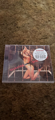 SHE WOLF LOBA SHAKIRA BRAND NEW FACTORY SEALED 2 TRACK WALMART CD SINGLE
