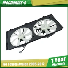 Radiator Cooling Fan Assembly For Toyota Camry 2001-2006 2007 Dual Fan FA70312