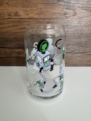 GitHub Collectible Cup Rare Computer Logos  Clear Green Glass Mug - New