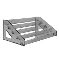 5-Tier Acrylic Card Display Stand Shelf For Graded Trading Sprots Baseball Cards