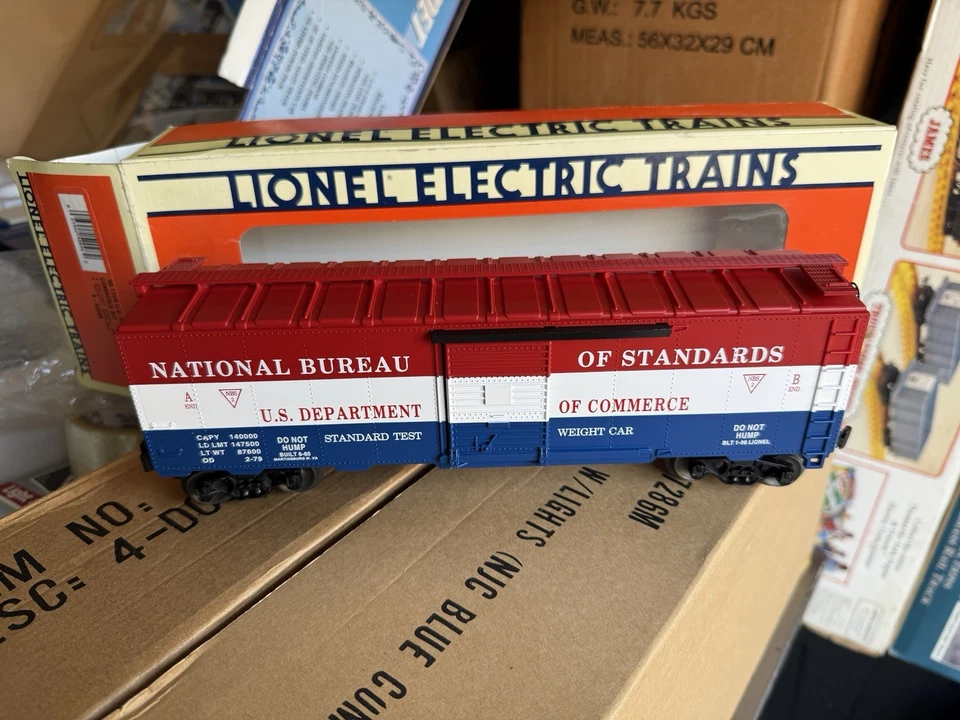 Lionel 6-52098 O Gauge 96 TTOS U.S. Department Of Commerce Box Car NIB - Image 3 of 4
