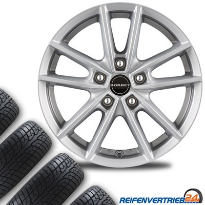 4x Alu Winterräder für VW Golf Plus Reifen 205/55R16 Dunlop