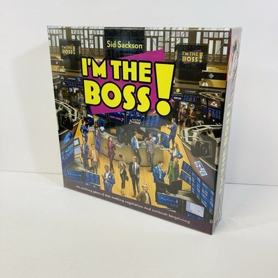 I'M THE BOSS BOARD GAME eagle gryphon games sid sackson BRAND NEW SEALED NIS