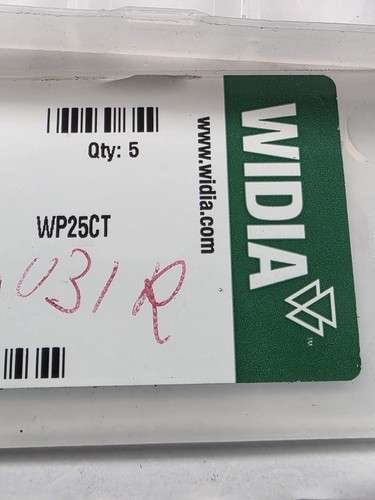 WIDIA CCMT2152FP CCMT060208FP New Carbide Inserts Grade WP25CT 5pcs USA - Picture 6 of 6