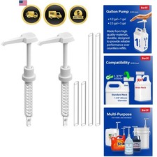 Gallon Pump Dispenser Heavy Duty for 1, 2.5, and 5 Gallon Containers Commerci...