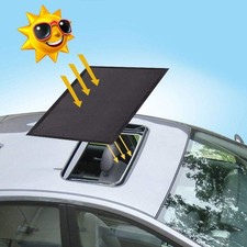 Magnetic Car Sunroof Sun Shade Breathable Mesh,Car roof Cover for Camping
