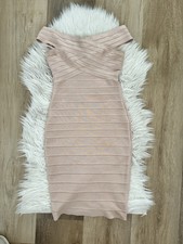 Women Sexy Midi Soft Rose Bodycon  Dress