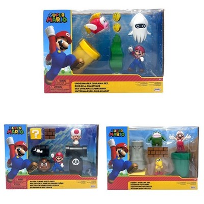 Super Mario Nintendo Spielzeug Figuren Set Action Sammlung JAKKS Pacific Origina