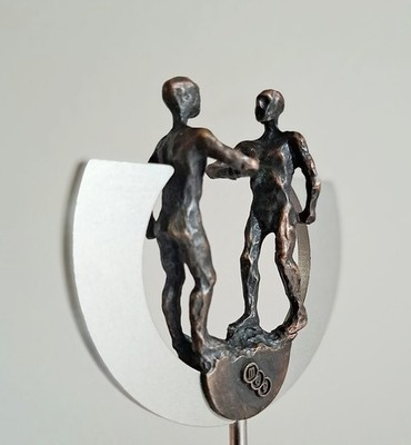 Design Korkenzieher Bronze MCB Marie-Christine Boucault Frankreich Selten