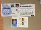 Two Germany fdc.One w/SS-Mi 50 euro,one w/info conent