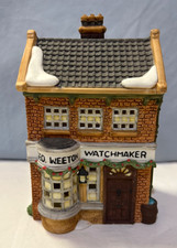 Dept #56 Dickens Village Geo Weeton Watchmaker #55689: 1988