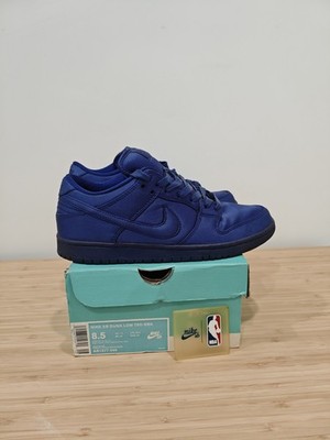 Nike SB Dunk Low NBA Deep Royal Blue Satin 2018 AR1577-446 Größe 8,5 US 42 EU