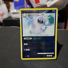 Abomasnow Pokemon TCG Stormfront Reverse Holo Rare Card #12/100