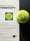 Novak Djokovic Signed Autographed US Open Tennis Ball Beckett LOA COA