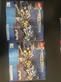 LEGO Space Police 5973 Hyperspeed Pursuit 100% Complete With Manuals