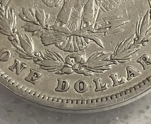 1878 8TF Morgan Silver Dollar $1 ANACS VF30