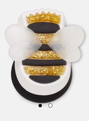 Crocs Glitter Queen Bee Jibbitz Set Of 2 Authentic