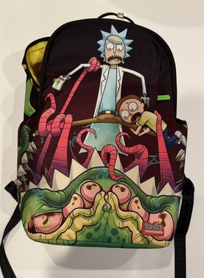 Sprayground Rick and Morty Interdimensional DLXR Backpack Limited Edition