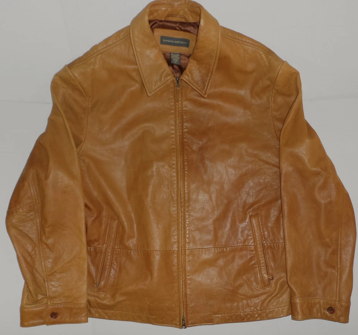 Banana Republic Leather Outer Shell Walking Coats, Jackets & Vests