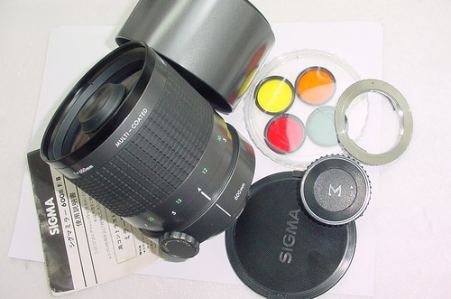 Sigma Mirror-telephoto Multi-coated 1 8 F 600mm Lens | Achetez sur