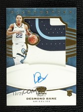 2020 Panini Crown Royale Rookie Silhouettes Prime 13/25 Desmond Bane Auto 1ly0