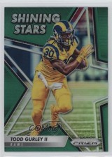 2016 Panini Prizm Shining Stars Green Prizm Todd Gurley II #9 1n0