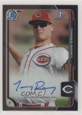 2015 Bowman Draft Asia Exclusive Black Refractor 32/35 Tanner Rainey Auto k0w