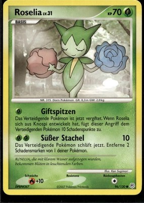 Roselia Häufig Diamant & Perl 96 NM 2007