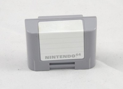 Original Nintendo 64 N64 Controller Pak / Memory Card / Speicherkarte o. OVP
